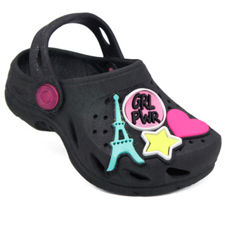 Babuche Infantil Menina Plugt Ventor Baby Girl Power Confortável Antiderrapante Original em Oferta na Shopee