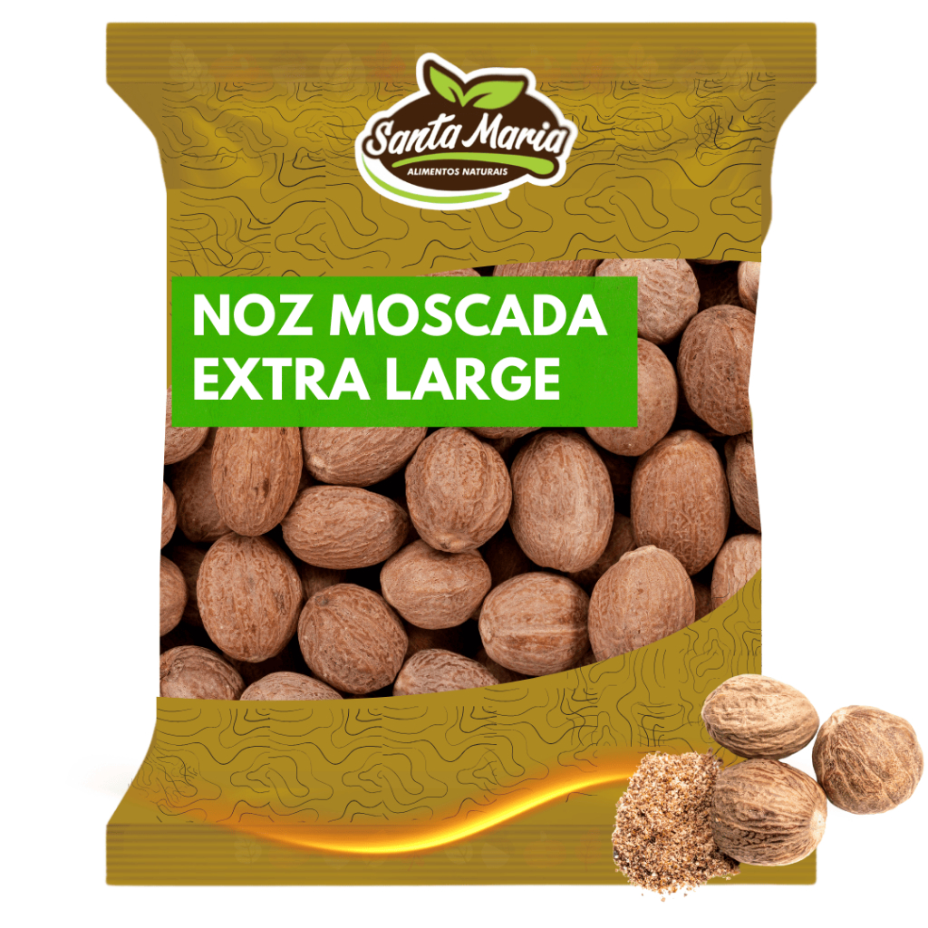 Noz-Moscada Extra Large Premium- Santa Maria Alimentos em Oferta na Shopee