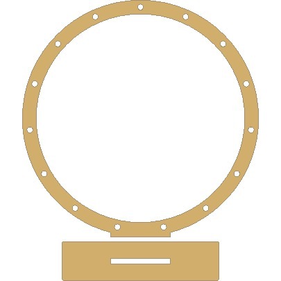 Mini painel em MDF - Plano de fundo - Modelo 11