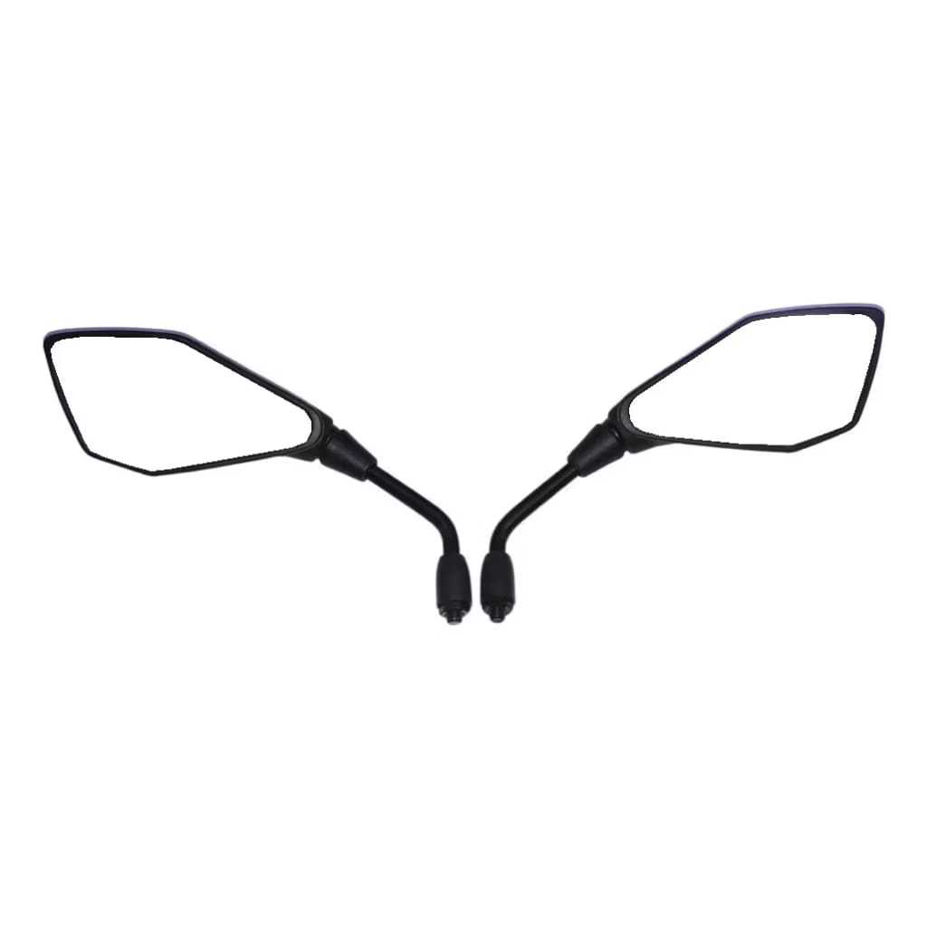 PAR RETROVISOR MODELO Z400 FIXO HASTE LONGA ROSCA HONDA TITAN 125 150 160 FAN 125 150 160 START 160 POP 110 XRE 190 300