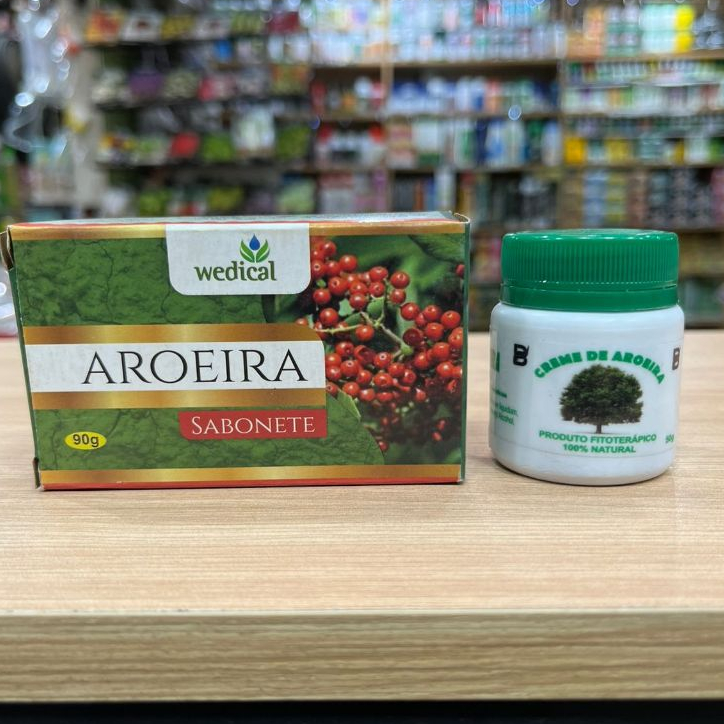 KIT DE AROEIRA (POMADA DE AROEIRA + SAB. AROEIRA 90G)