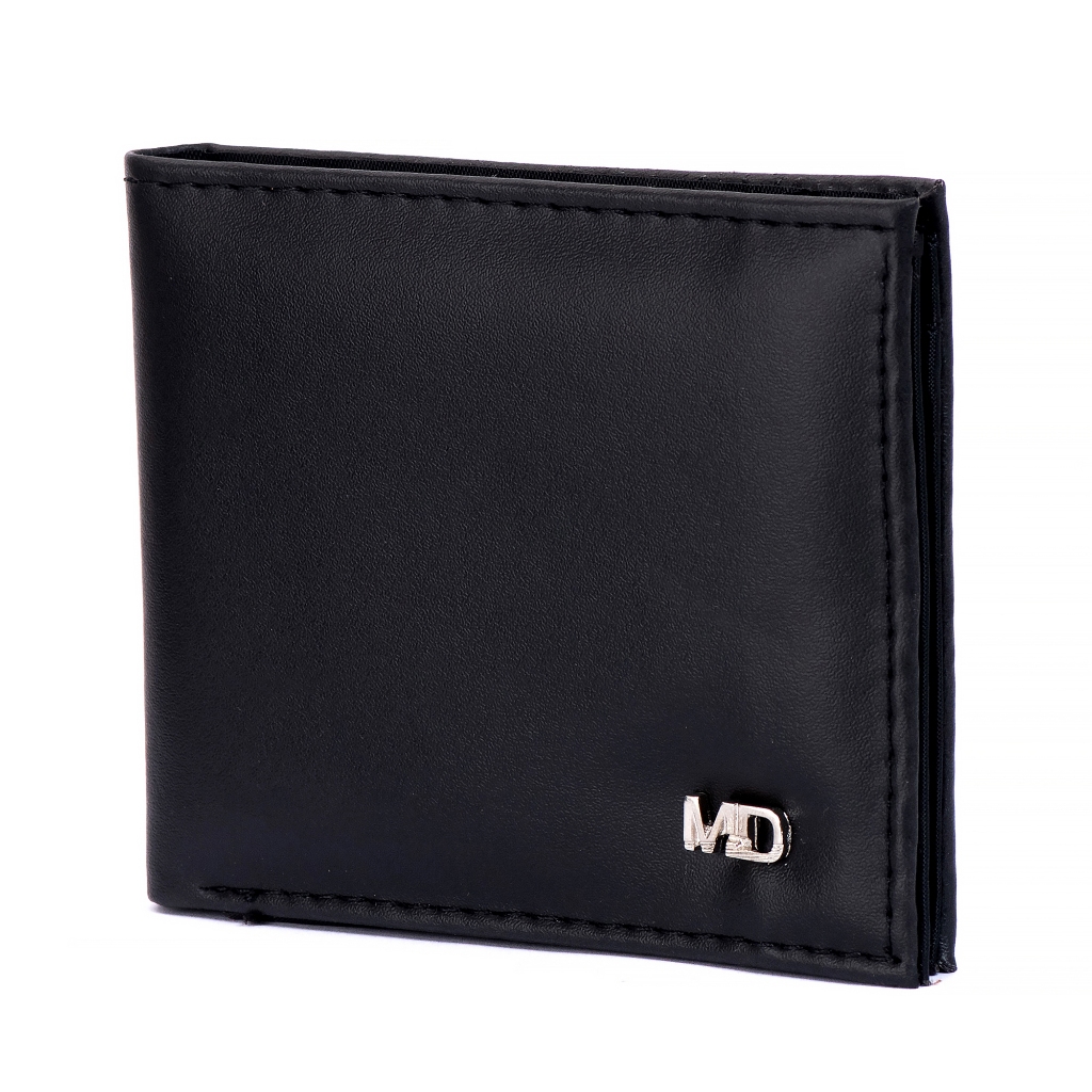Carteira Masculina Em Couro, 6 Bolsos Para Cartões, Bolso Para Moedas Com Zíper, Porta Documentos e Porta Notas.