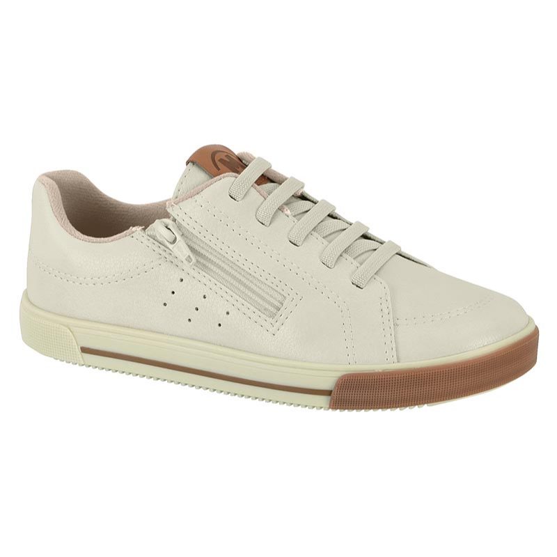 Tênis Infantil Menino Molekinho Casual Napa Cadarço de Elástico Fecho Lateral Ref:.2842.209