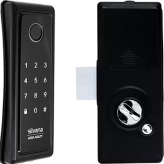 Fechadura Digital Sobrepor Silvana Sdd220 Biometria E Senha em Oferta na Shopee