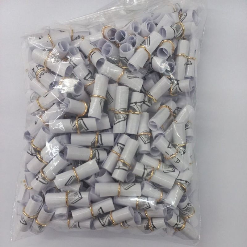 promessas enroladas enroladinhos pacote com 200 lembrancinhas para casamento batizado