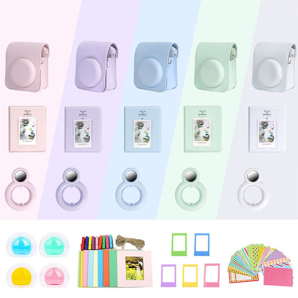 Kit Acessórios Para Instax Mini 12 / 11 Presente Capa Album — imagem 2 de 2