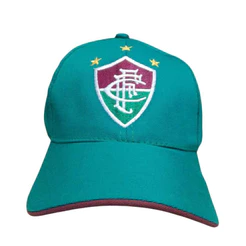 BONE DO FLUMINENSE ABA CURVADA VERDE
