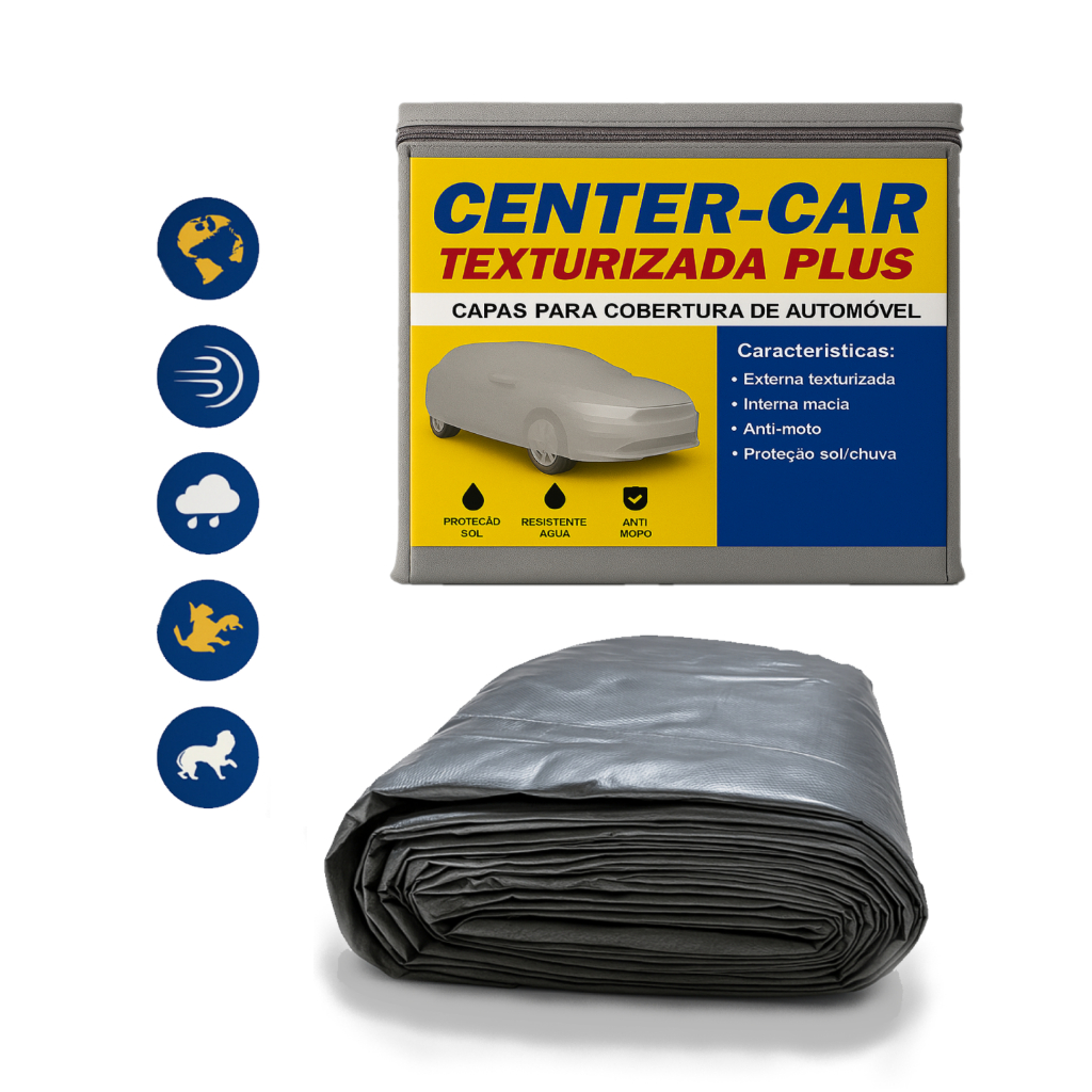 Capa Pra Cobrir Carro Impermeável Forro Proteção Sol / Chuva