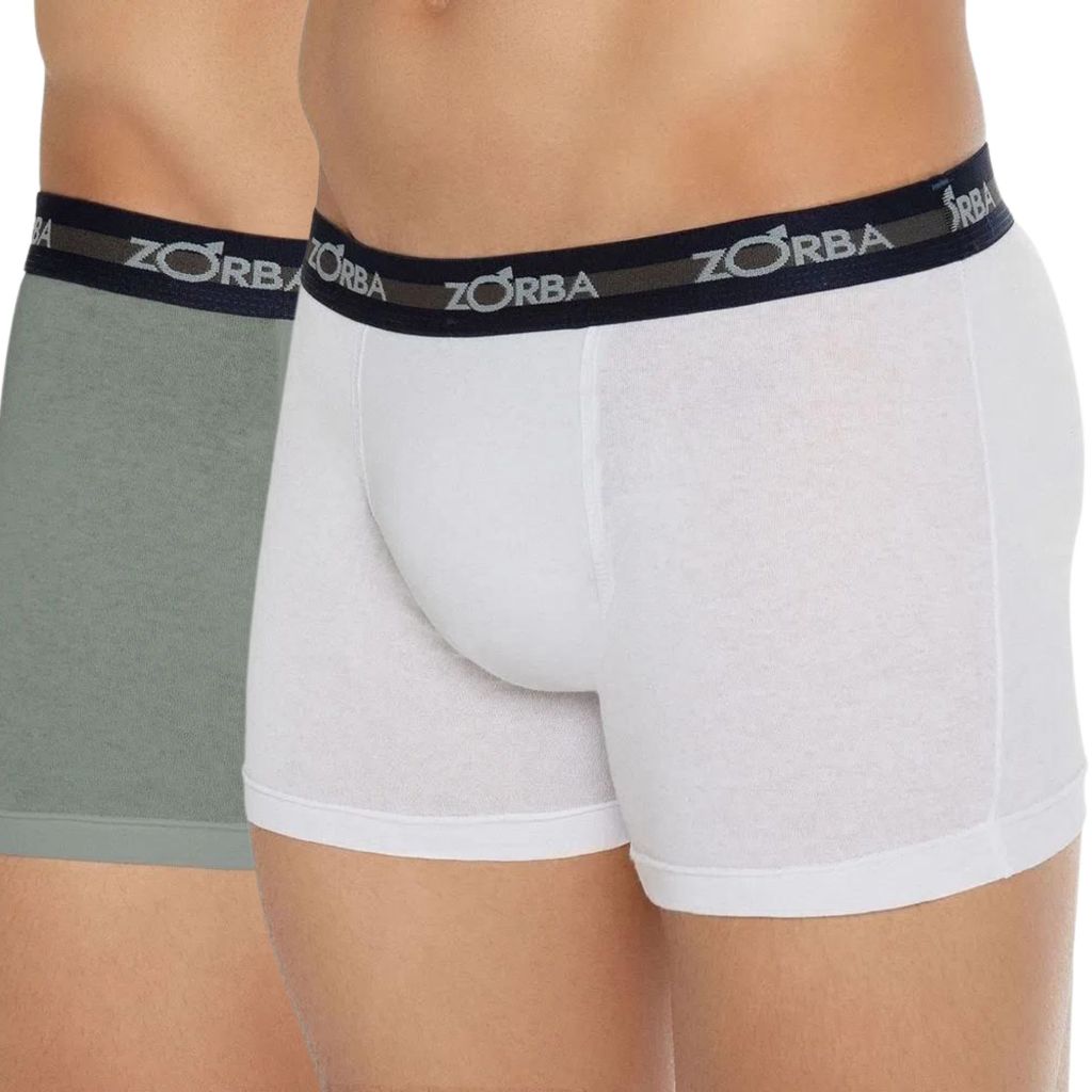 Cueca Zorba 702 Boxer Masculina Plus Size Kit com 2 Unidades Em Algodão Confortável Original
