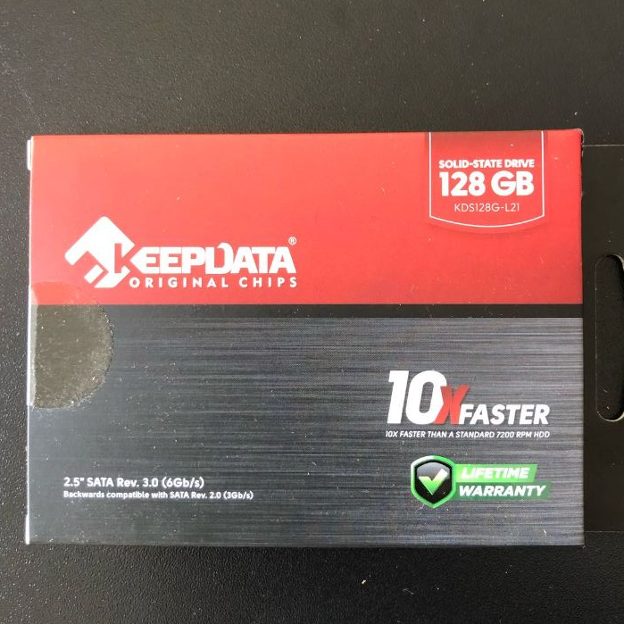HD SSD 2.5 128 GB KEEPDATA KDS128G-L21 500/550 - ENVIO IMEDIATO