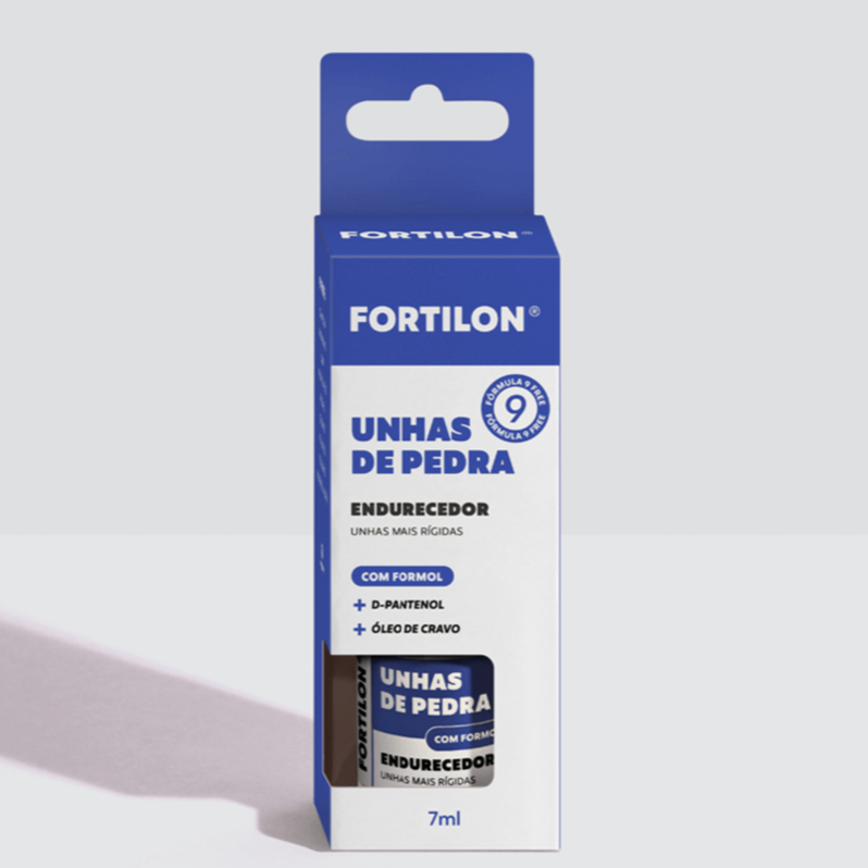 Base Unhas de Pedra Fortilon Dailus | Endurecedor Potente, Unhas Rígidas e Resistentes