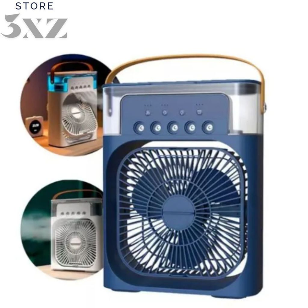 Mini Ar Condicionado Ventilador Umidificador Climatizador - 3XZ STORE em Oferta na Shopee