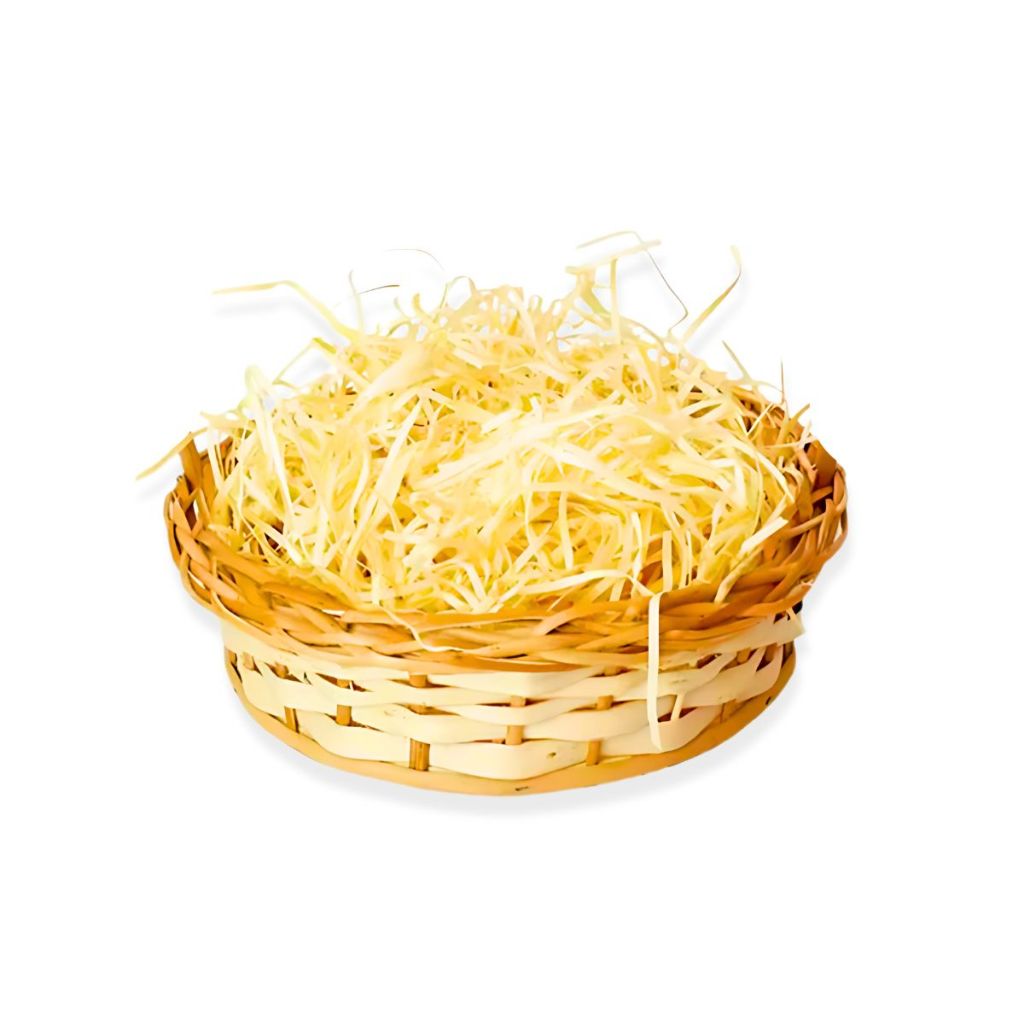 Palha Decorativa Presente Enfeite Preencher Cestas Doce 100g
