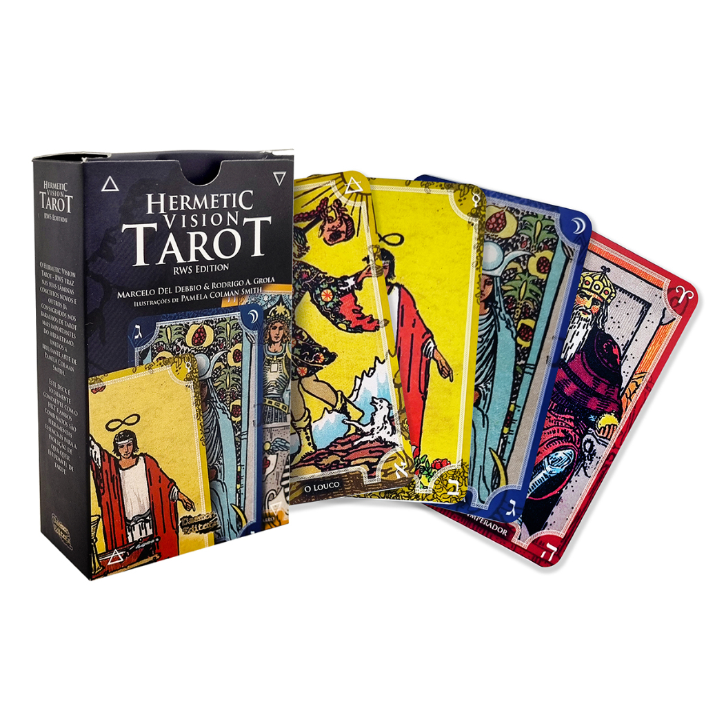 Tarot Hermetic Vision Edição : Rider Waite Smith