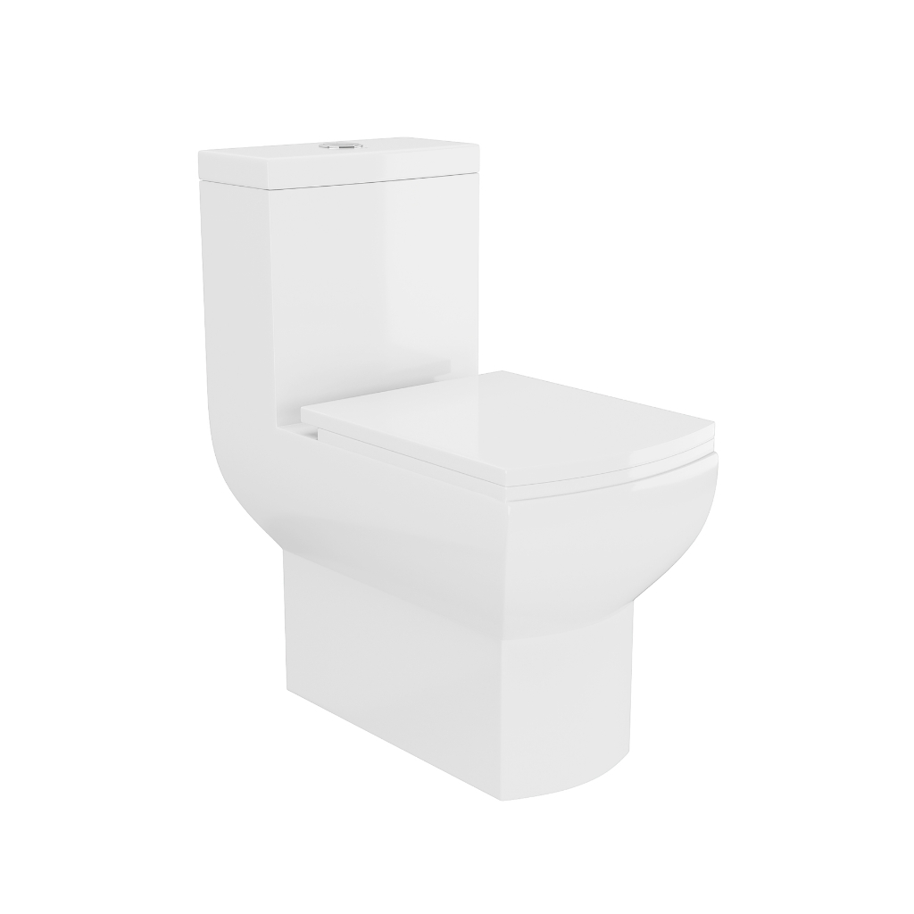 Vaso Sanitário Monobloco Cerâmica Modelo Una VAB0001