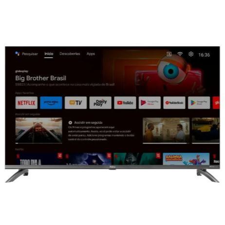 Smart TV 39" Philco LED Android Borda Infinita PTV39M9GACGB
