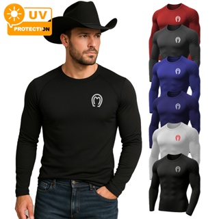 Camisa Térmica Segunda Pele Proteção UV50+ Mangalarga Marchador Microfibra em Oferta na Shopee