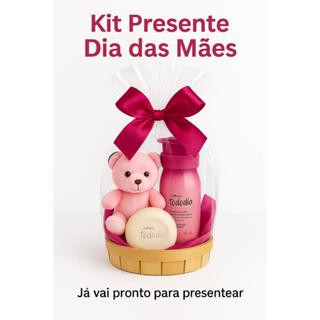 Kit Dia das Mães com Hidratante Natura + Sabonete e Ursinho – Presente Pronto!