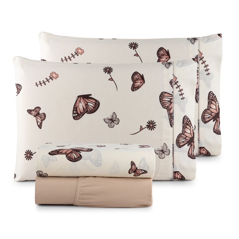 Jogo de Lençol Casal Queen Estampado 4 Peças Ponto Palito Algodão em Oferta na Shopee