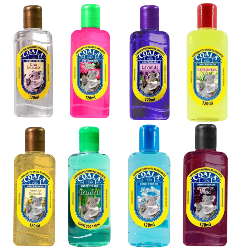 Coala Aromatizante De Ambiente Concentrado 120ml Fragrâncias em Oferta na Shopee