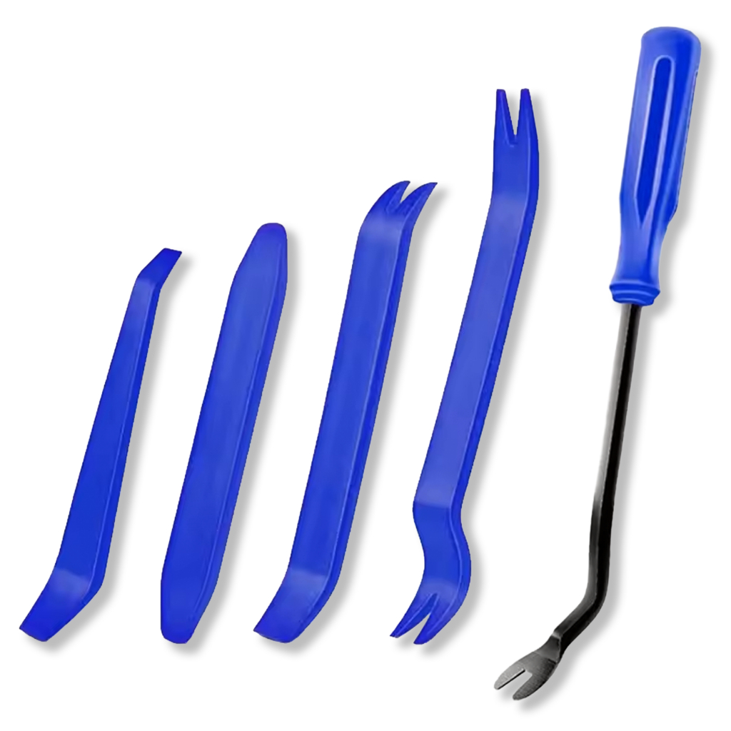 Kit 5 Espátulas Ferramenta Para Desmontagem Painel Forro Porta Carro Automotivo Acabamento Molduras Grampos em Oferta na Shopee