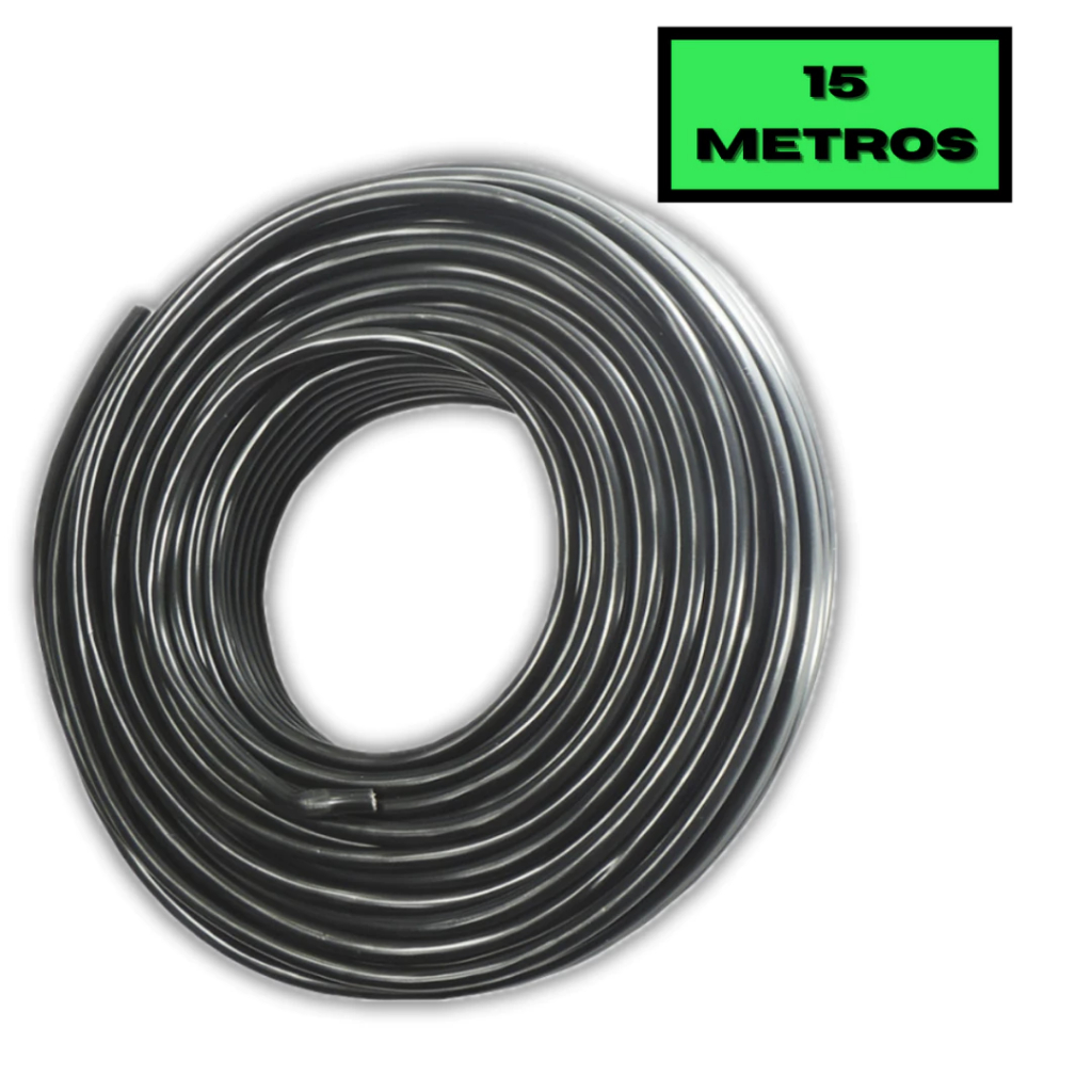 Cabo Pp 4 Vias 1,00mm 4x1mm Flexível 15mts 100% cobre Reboque Carretinha Som Automotivo