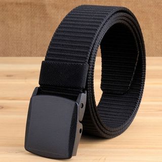 Cinto Militar Largo em Nylon Com Fivela em  Unissex Engate Rápido Resistente