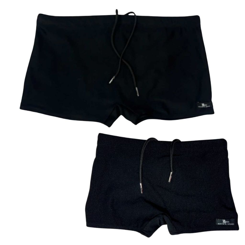 Kit Tal Pai Tal Filho Sunga Boxer Preto