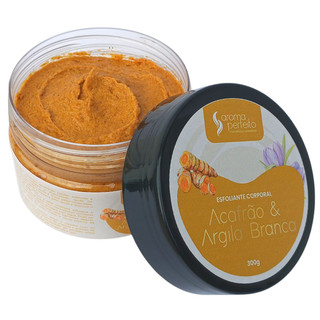 Esfoliante de Açafrão com Argila branca 300g