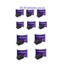 CAMARA DE AR SPEED MAX ARO 18 KIT 10 UNID
