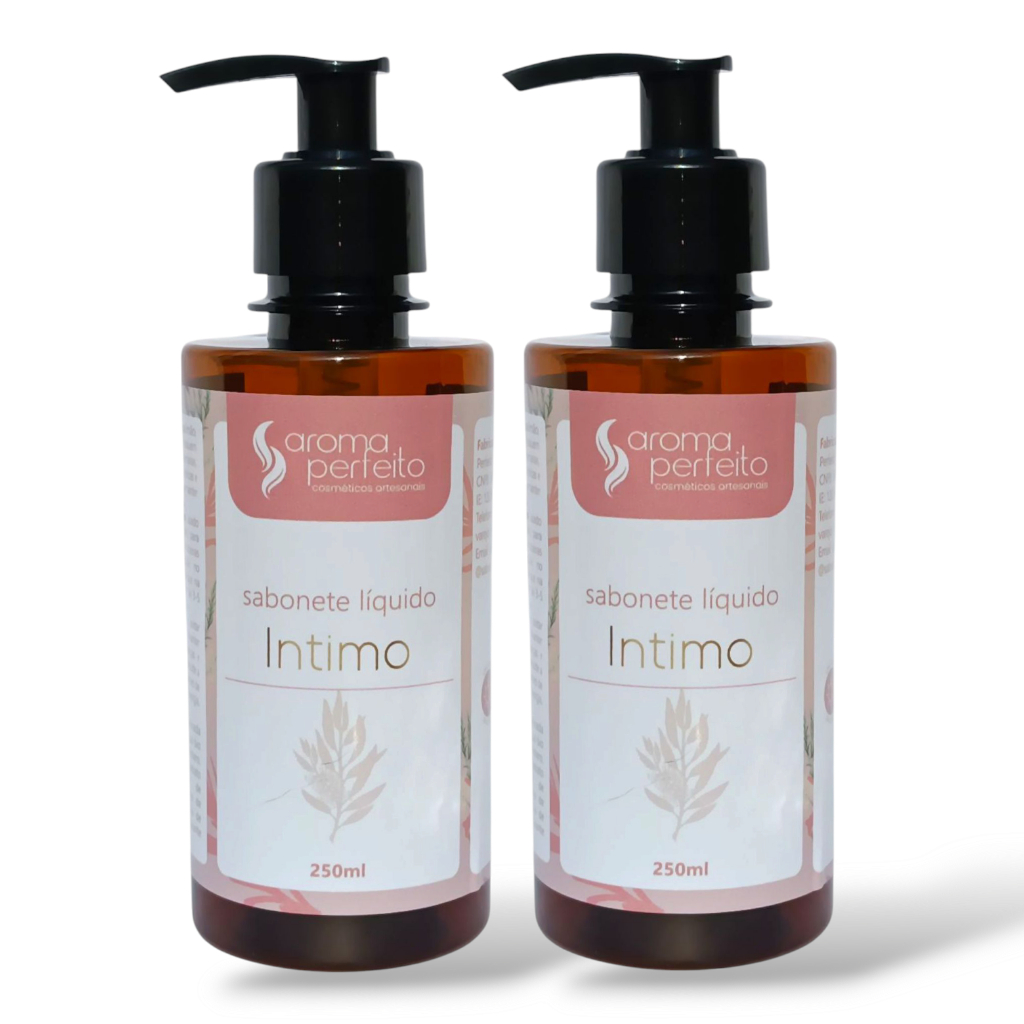 Kit 2 Sabonete Líquido Íntimo de barbatimão, melaleuca e própolis 200ml