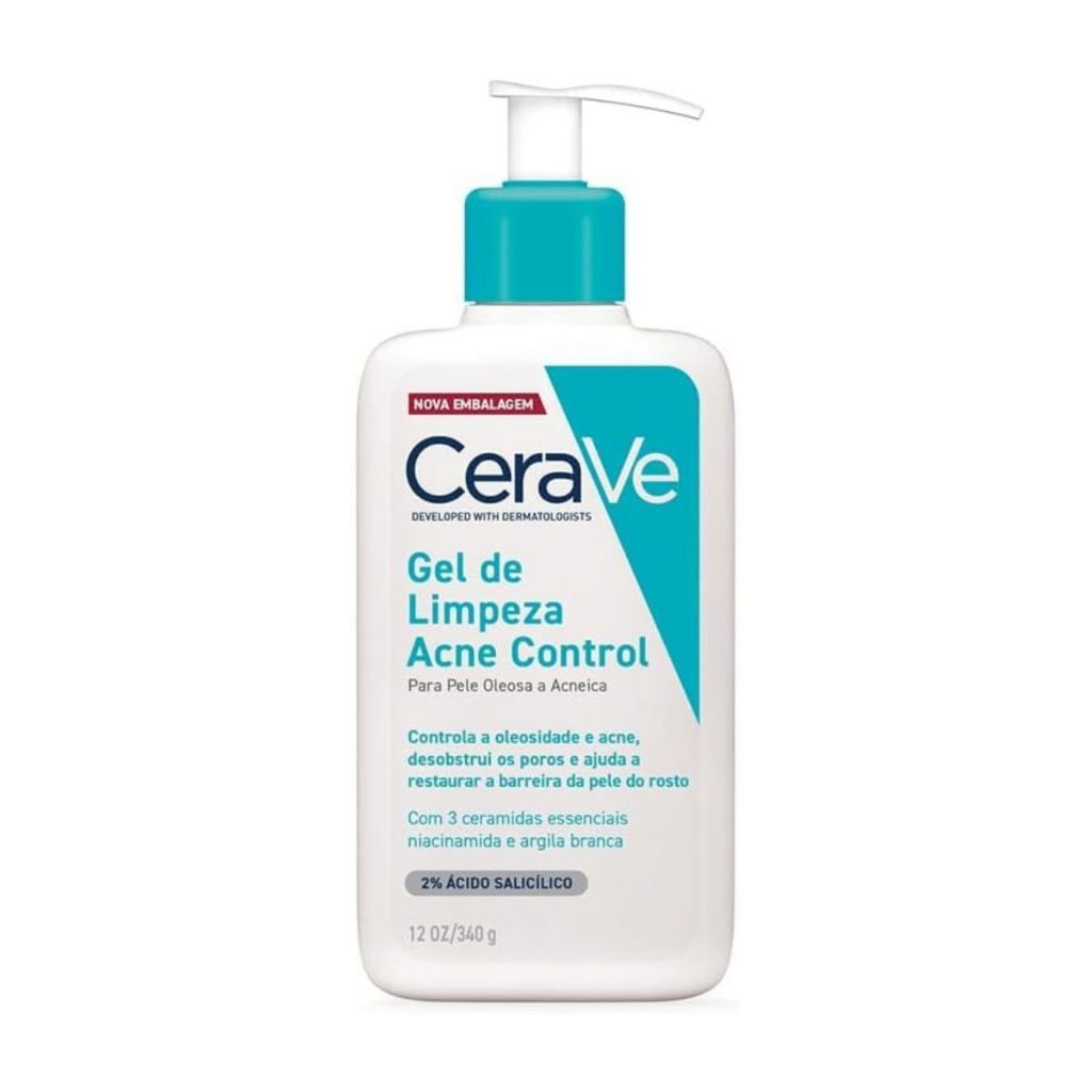 Gel De Limpeza Facial CeraVe Acne Control 340g