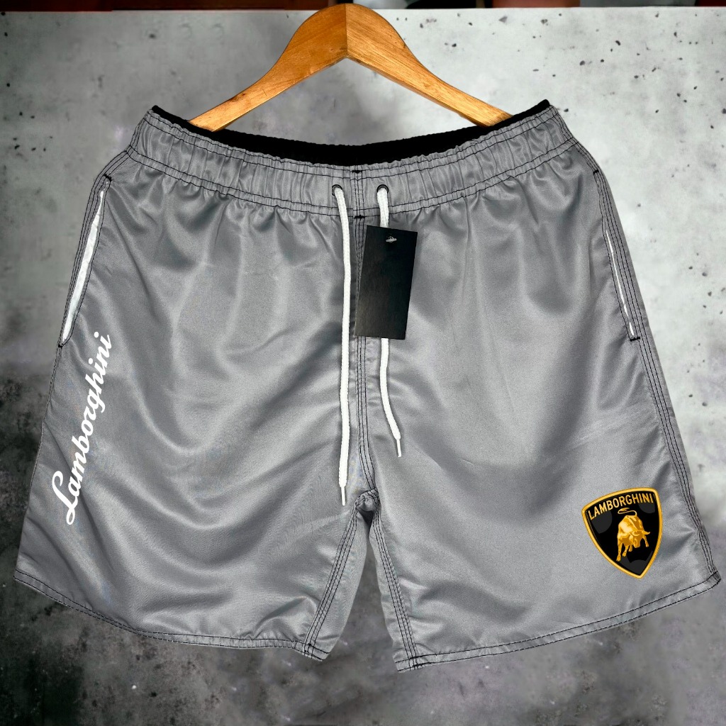 Short Bermuda Mauricinho Antiodor Esportiva- LAMBORGHINI - Academia, Skate, Basquete, Corrida Tactel FÁBRICA LOLA — imagem 2 de 2