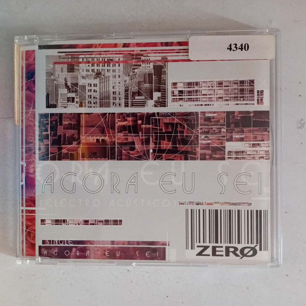 CD Zero - Agora Eu Sei - Electro Acústico - Single