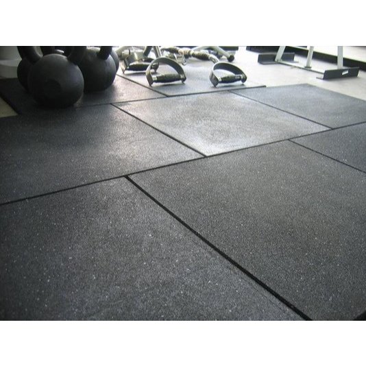 Piso Emborrachado 50x50x7,5mm Crossfit Pracinha Academia em Oferta na Shopee