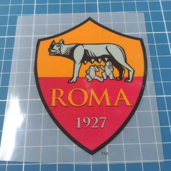 Roma da Itália Adesivo Têxtil Termocolante + Mascote Fácil aplicação