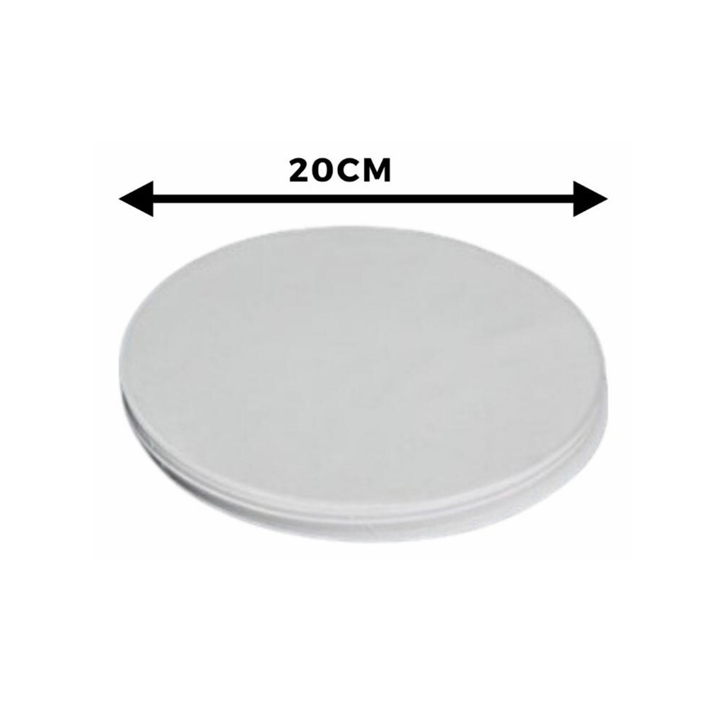 Disco de Isopor de 20cm 50 Unidades Pizza Frios Bolo Congelados