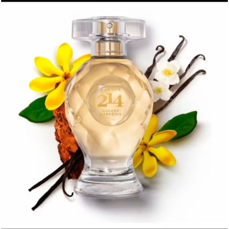 Perfume Botica 214 Eau de PARFUN Golden Gardênia e Eau de PARFUM Sevilla DORADA 75ML cada feminino o Boticario