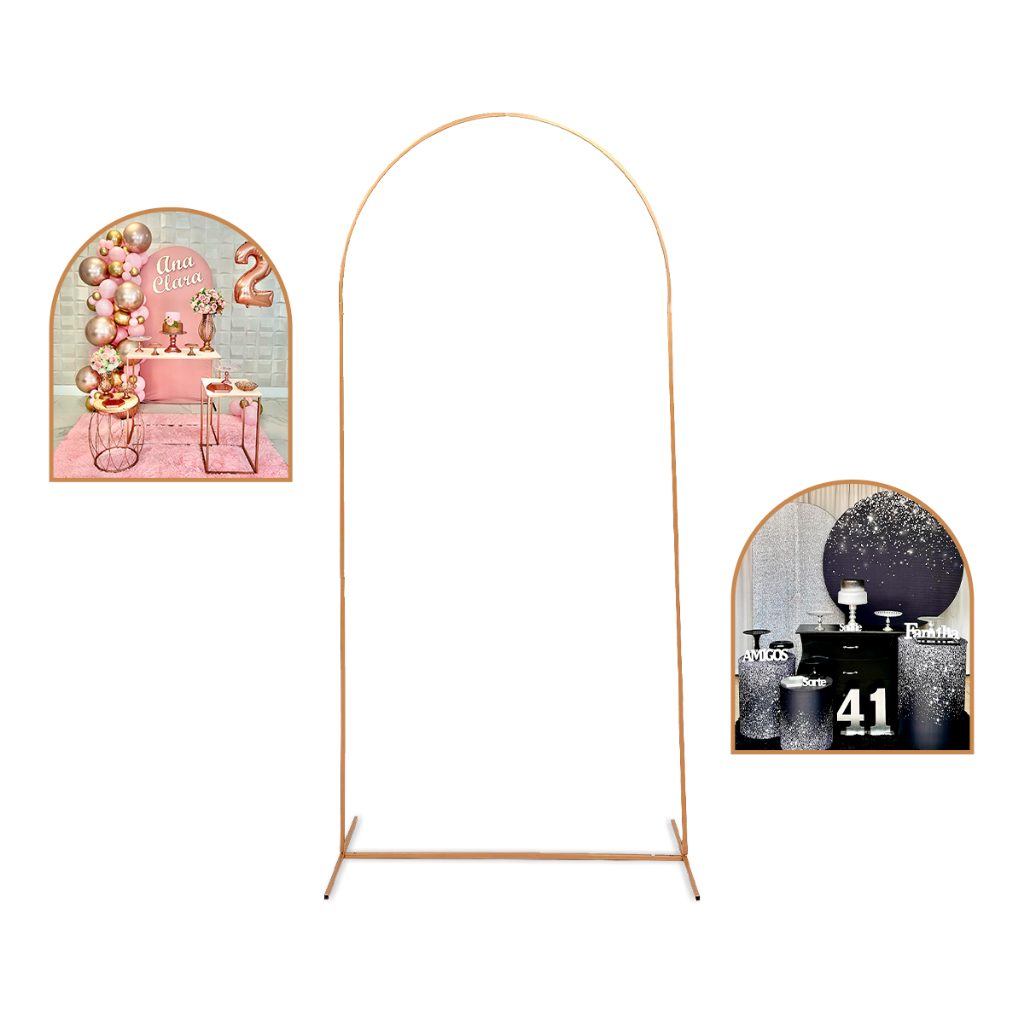 Painel Romano Suporte Arco desmontavel para Decoração