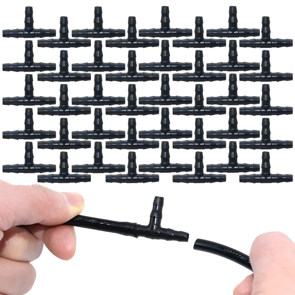 Conexão T Para Microtubo 4mm 4/7 Irrigação