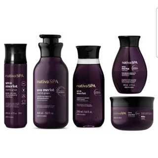 Uva merlot Lançamento Nativa Spa O Boticário