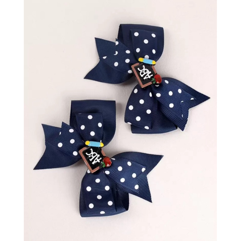 Presilhas para cabelo infantil ABC kit com 1 presilhas