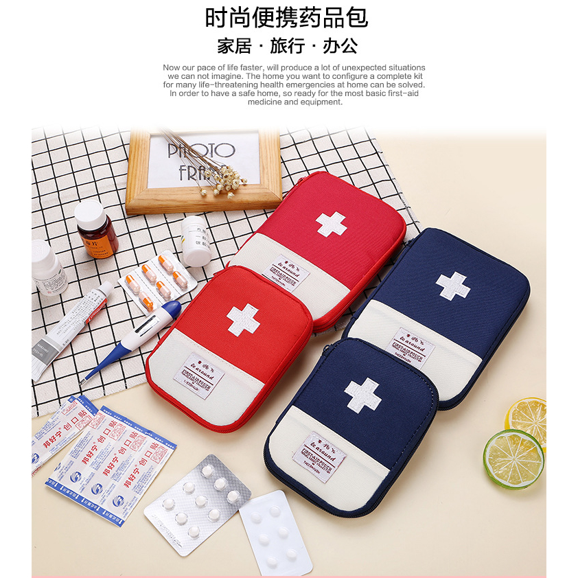 Bolsa Necessaire Primeiros Socorros E Porta Medicamentos compacto em Oferta na Shopee