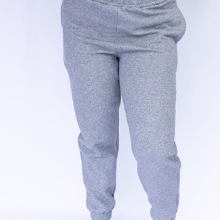 Calça Moletom Ribaninha Feminina Com Elástico Na Barra E Bolso em Oferta na Shopee