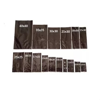 sacos plástico para mudas 100 unidades 50x50 em Oferta na Shopee