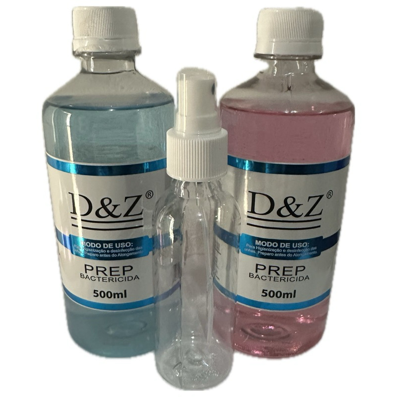 kit 2 Prepadores D&Z 500ml mais refil de 120ml em Oferta na Shopee