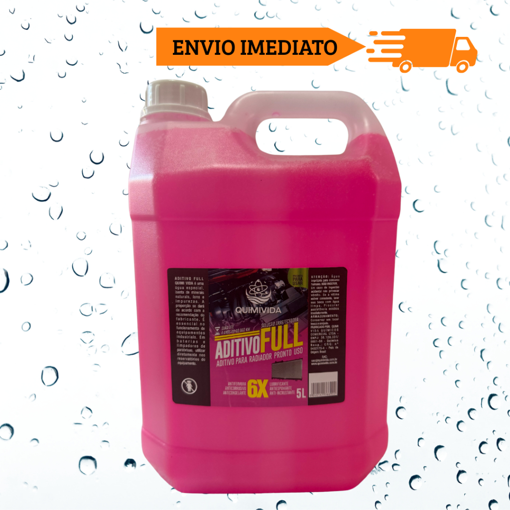 Fluido para Radiador Anticorrosivo Qumivida Pronto Uso