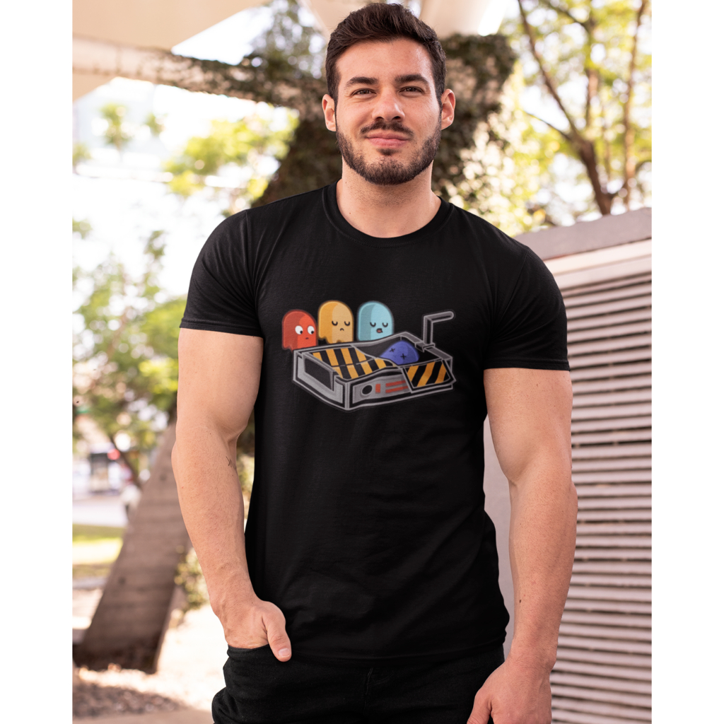 Camiseta Pac Man Camisa 100% Algodão Unissex Jogo Video Game Geek Green Seeds