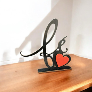 Palavras De Mesa FÉ Com Base Em MDF Preto e Branco Brilhante Decoração em Oferta na Shopee