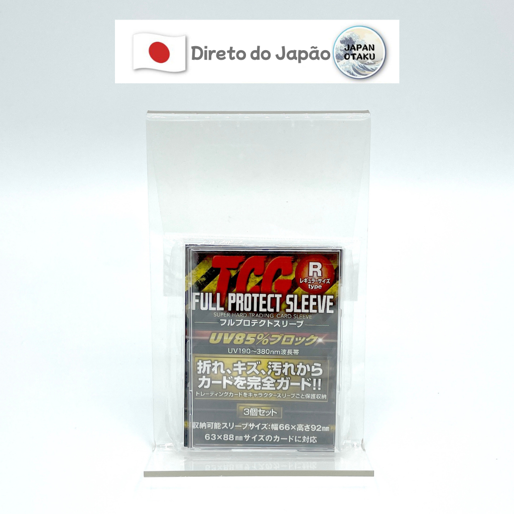 Capa Protetra completa TCG , tipo Rigido , Japão , MTG , Magic the Gathering , Pokémon , jogo de cartas Duel Masters , Yu-Gi-Oh , OCG , Battle Spirits , Cardfight Van , Kwashima INDUSTRIES CO . , LTD